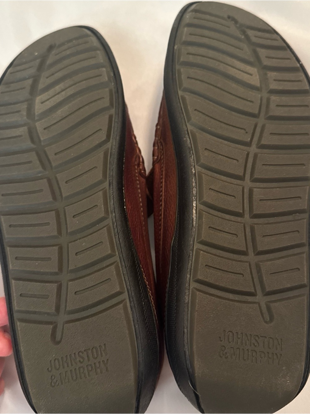 Johnston & Murphy Brown Leather Penny Loafers size 10 - Picture 7 of 12